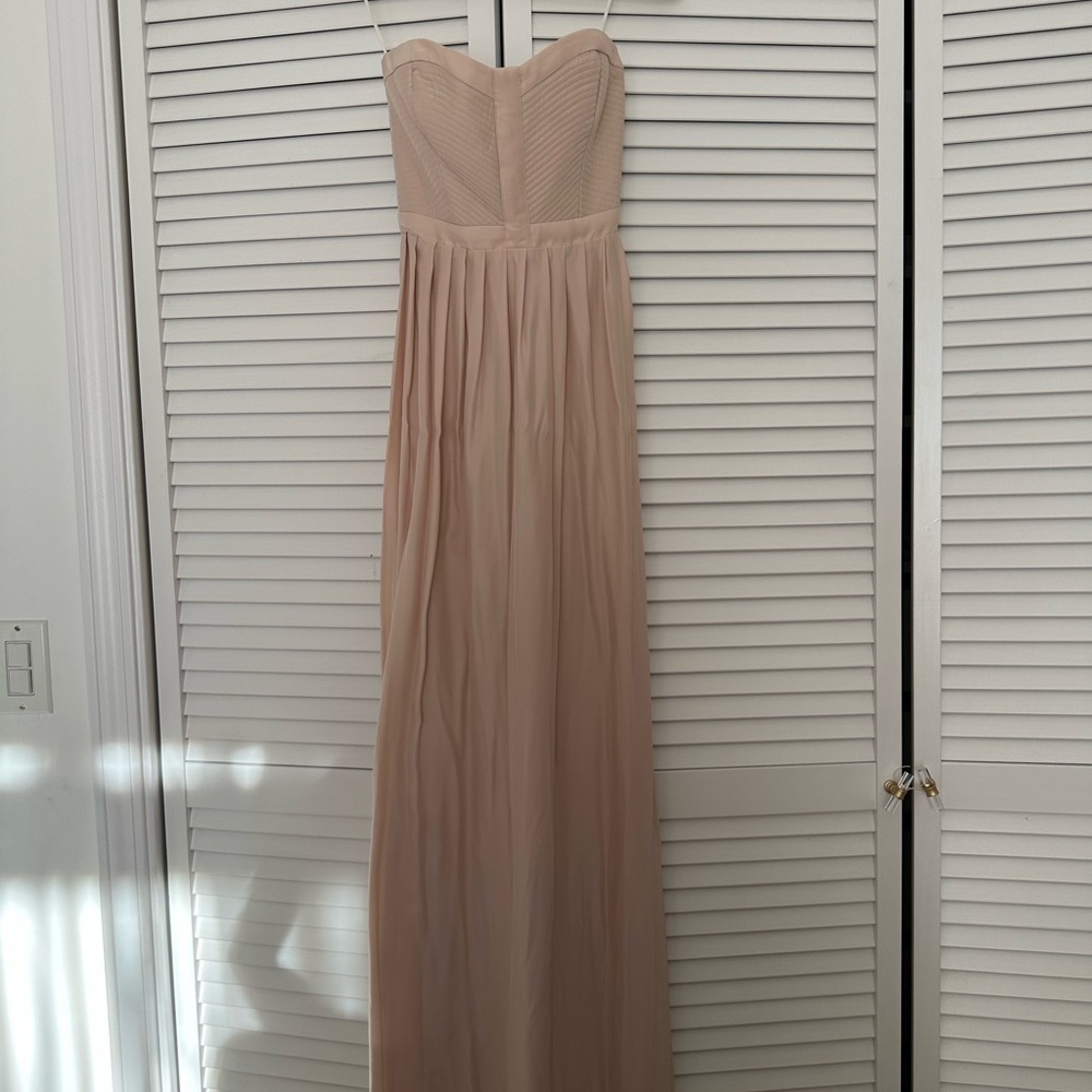 Parker Strapless Blush Gown